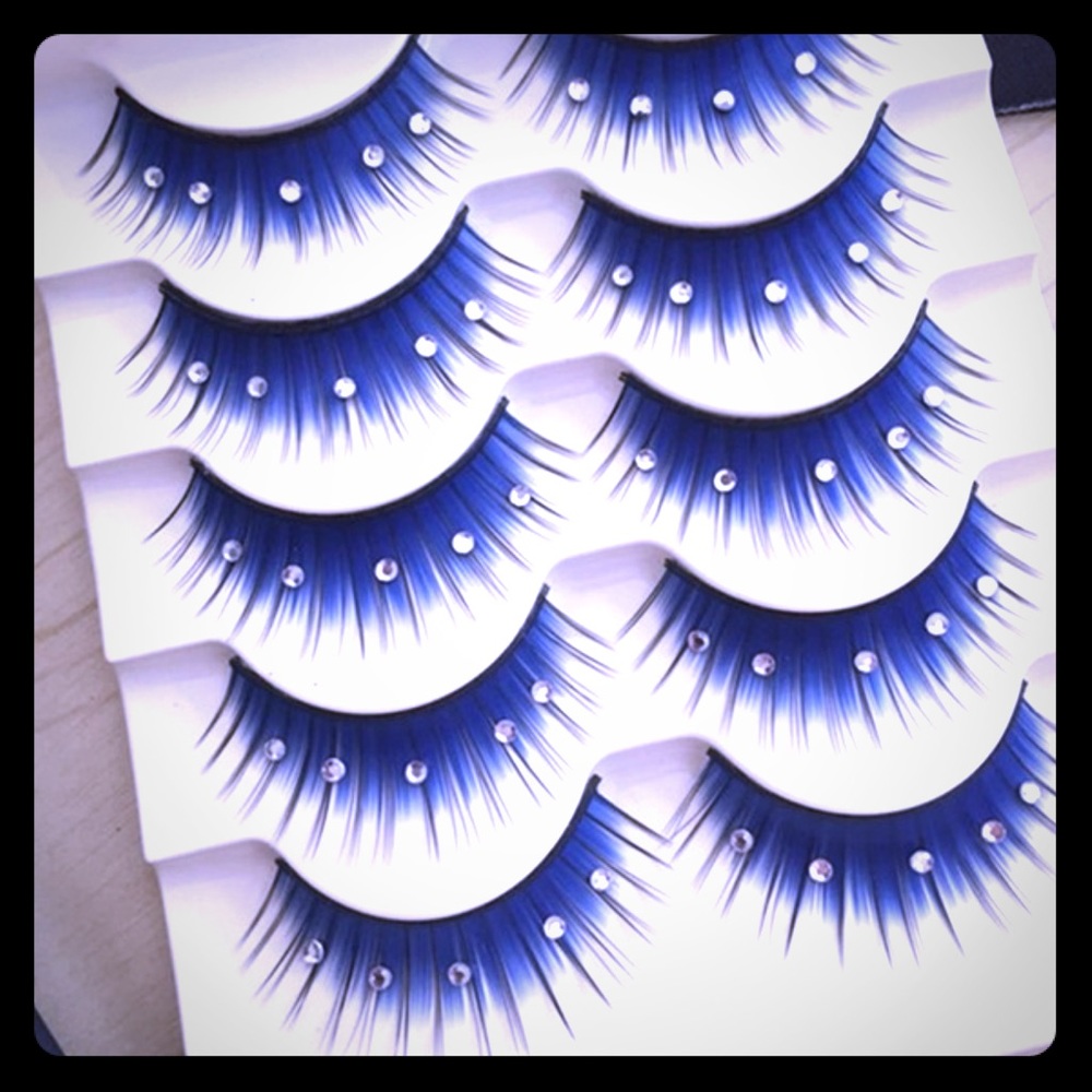 New Blue Diamond 5 Eyelash Set